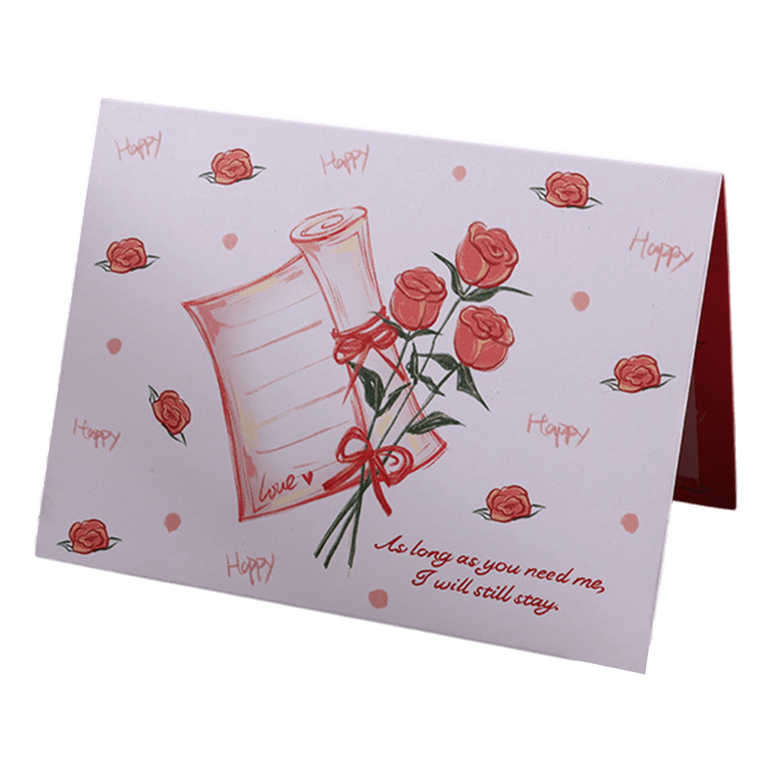 Custom Rose Reel Valentine's Day Card Red football shirt 2025/26