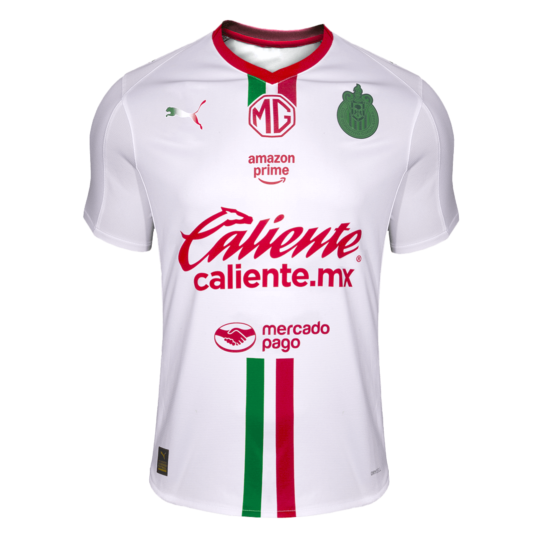 Chivas Away Soccer Jersey 2025/26 White