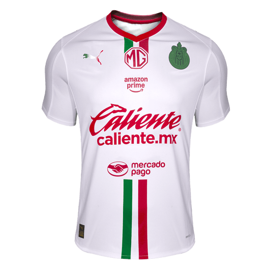 Chivas Away Soccer Jersey 2025/26 White