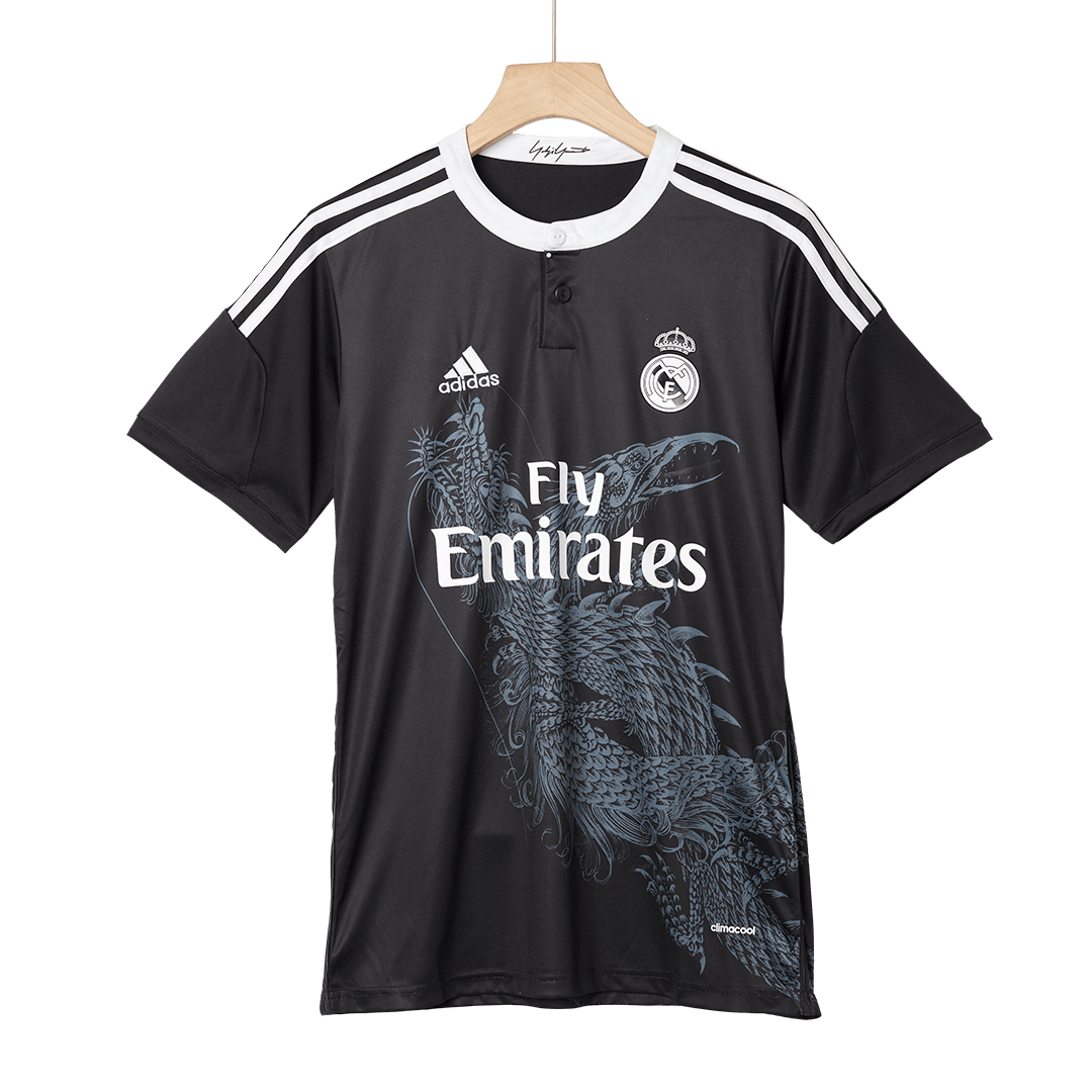 Retro 14/15 Real Madrid Third Away Soccer Jersey Black