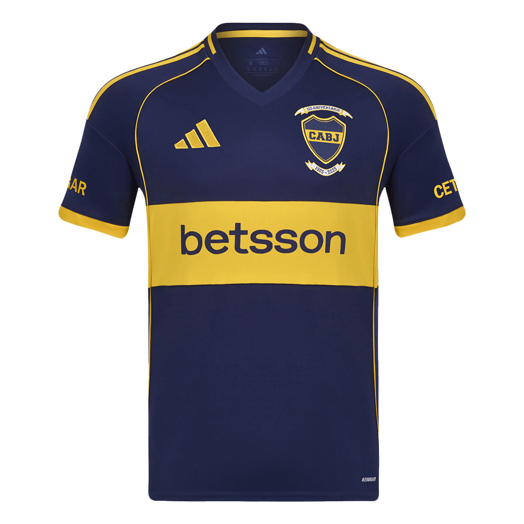 Boca Juniors Home Soccer Jersey 2025/26 Navy