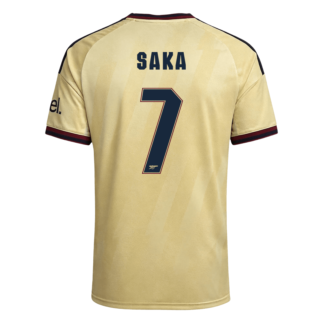 Authentic SAKA #7 Arsenal Third Away Soccer Jersey 2026/27