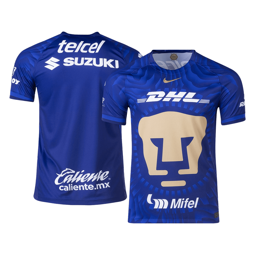 Pumas UNAM Away Soccer Jersey 2025/26 Blue