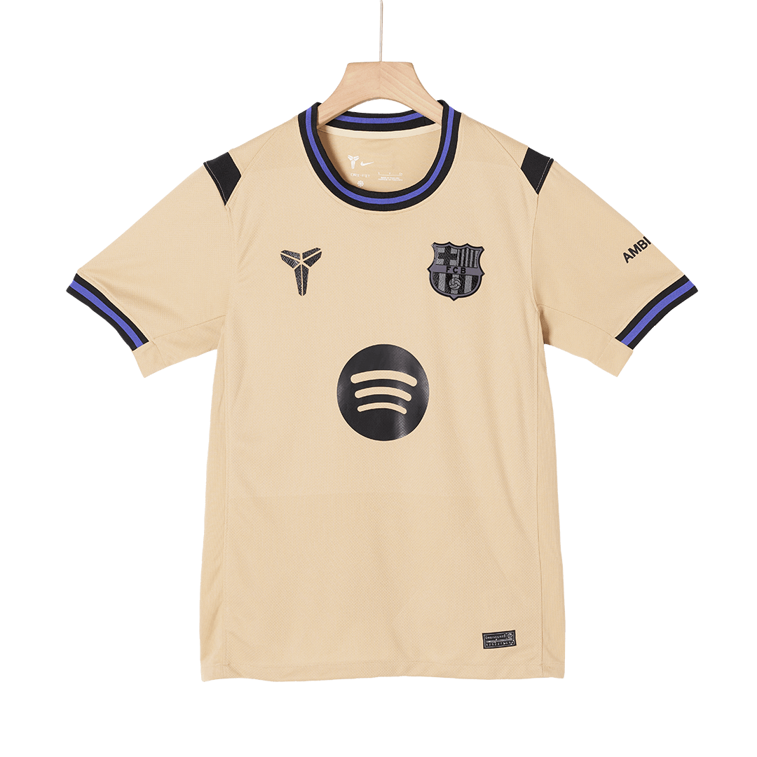 ROONY #19 Barcelona Away Soccer Jersey 2025/26 Yellow - UCL