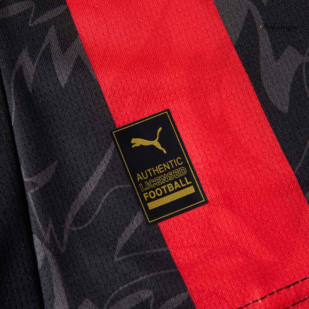 AC Milan Home Soccer Jersey Kit(Jersey+Shorts+Socks) 2025/26