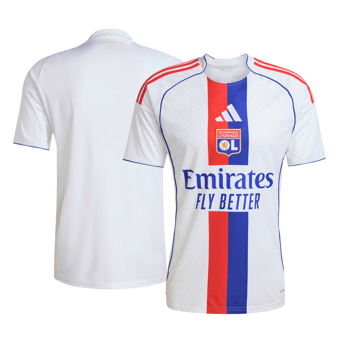 Olympique Lyonnais Home Soccer Jersey 25/26 White