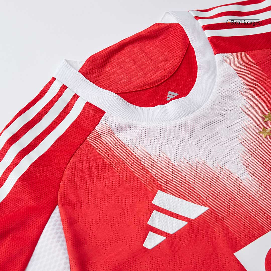Authentic LUIS DÍAZ #14 Bayern Munich Home Soccer Jersey 2025/26 Red