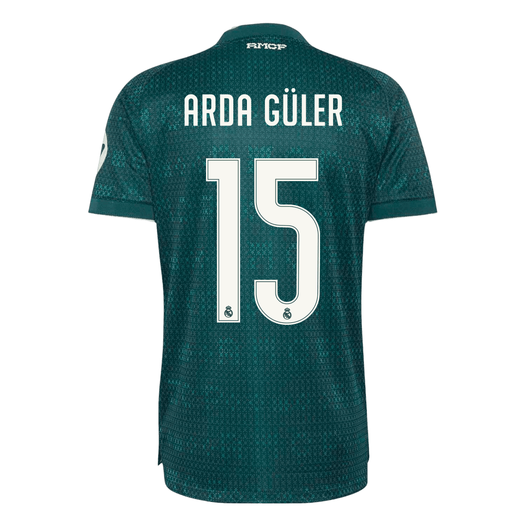 Player Version ARDA GÜLER #15 Real Madrid Away Football Jersey 2026/27 - image 3