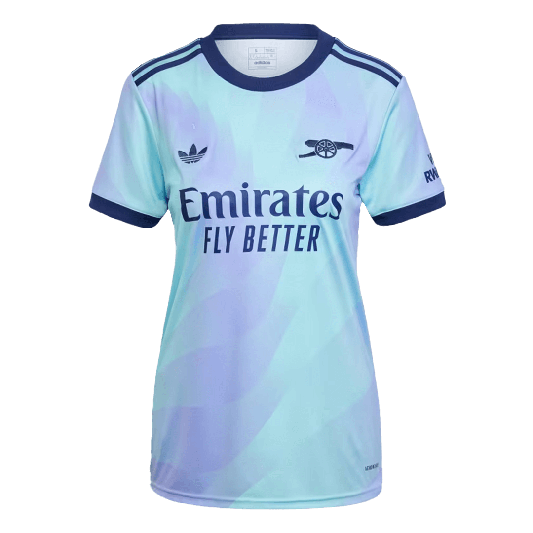 Women's Arsenal Third Away Soccer Jersey Shirt 2024/25