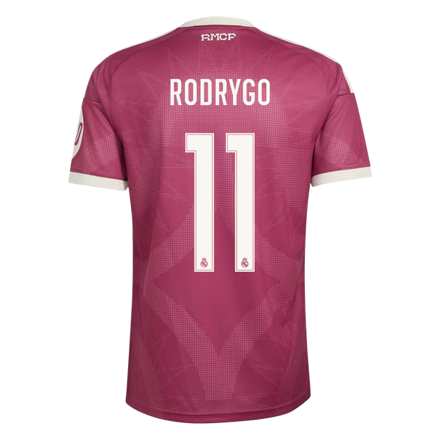 RODRYGO #11 Real Mardid Third Soccer Jersey 202626/27 Red