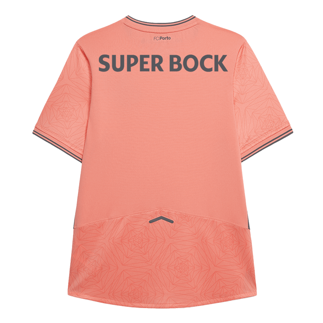 Porto Away Soccer Jersey 2025/26 Pink