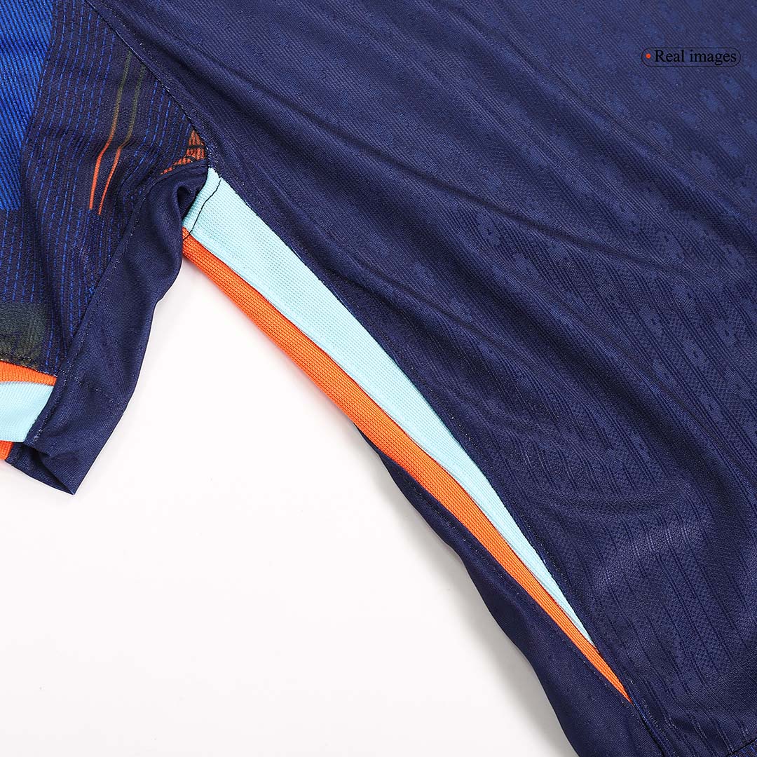 Authentic Netherlands Away Soccer Jersey Euro 2024