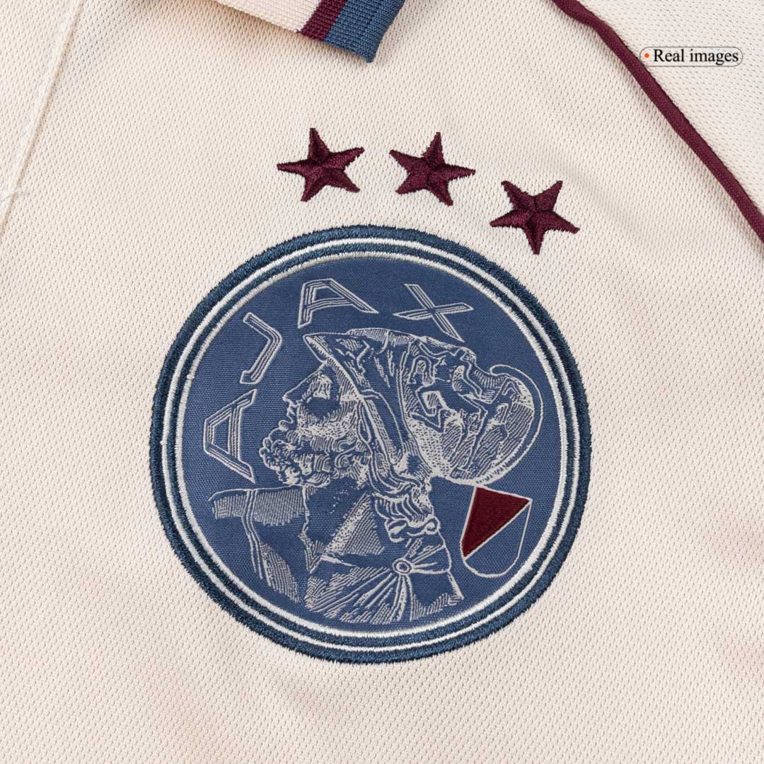 Ajax Third Away Soccer Jersey 2025/26 White