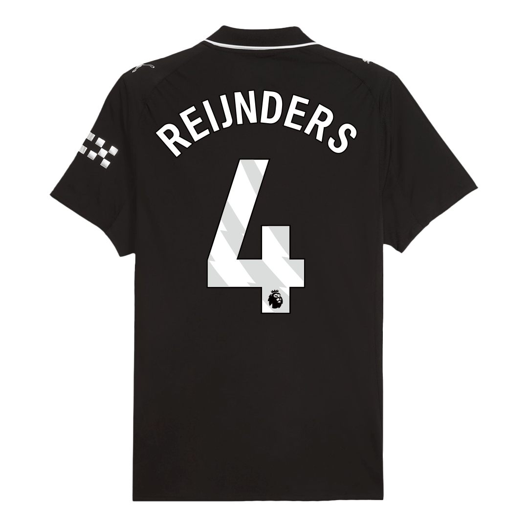 Authentic REIJNDERS #4 Manchester City Away Soccer Jersey 2025/26