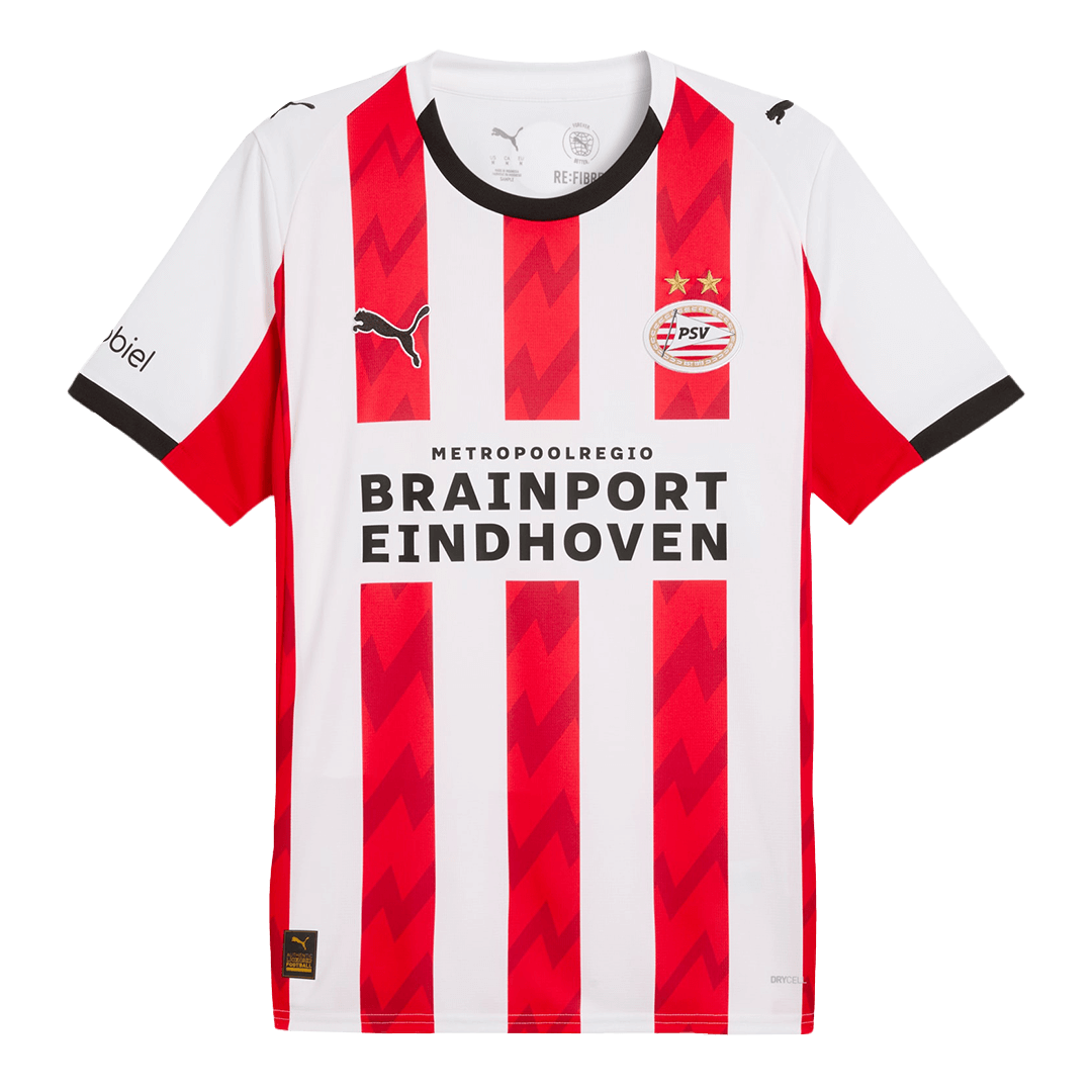 PSV Eindhoven Home Soccer Jersey 25/26 Red&White