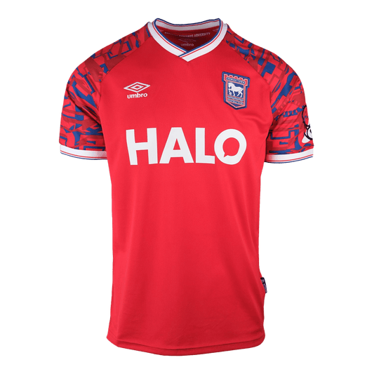 Ipswich Town Away Soccer Jersey 25/26 Red