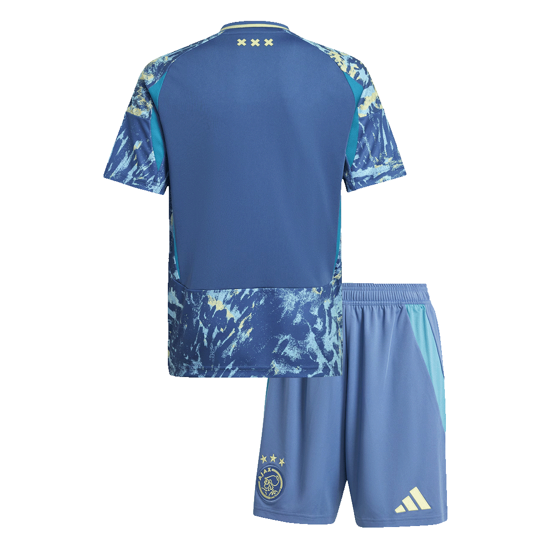 Kid's Ajax Away Soccer Jersey Kit(Jersey+Shorts) 2024/25