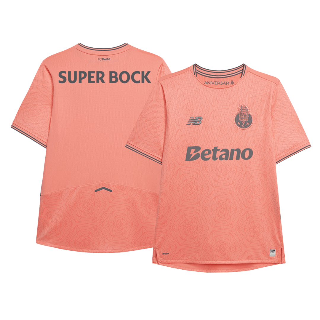 Porto Away Soccer Jersey 2025/26 Pink