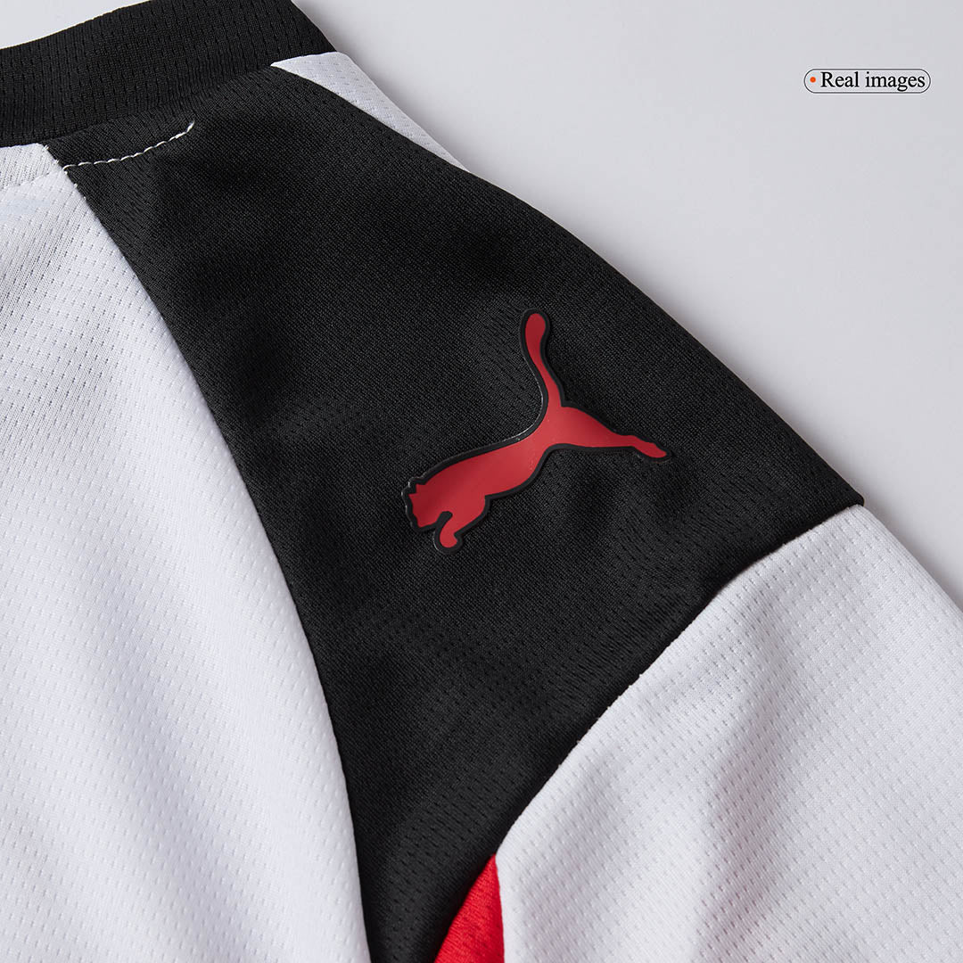 AC Milan Away Soccer Jersey Kit(Jersey+Shorts) 2025/26 White