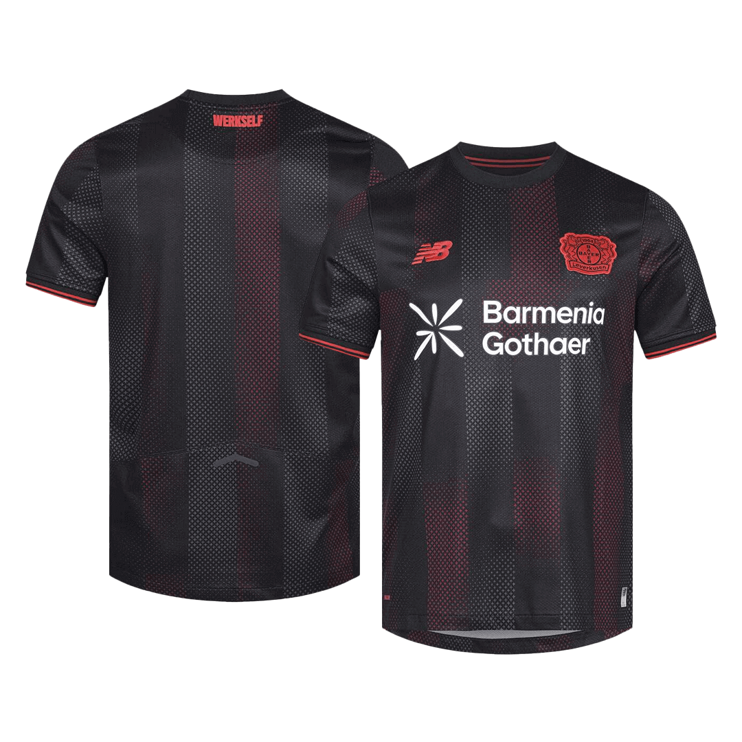 Bayer 04 Leverkusen Home Soccer Jersey 25/26 Black
