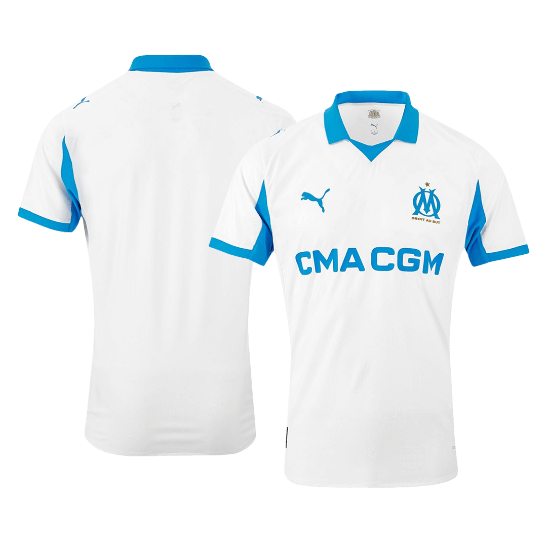 Authentic Marseille Home Soccer Jersey 25/26 White
