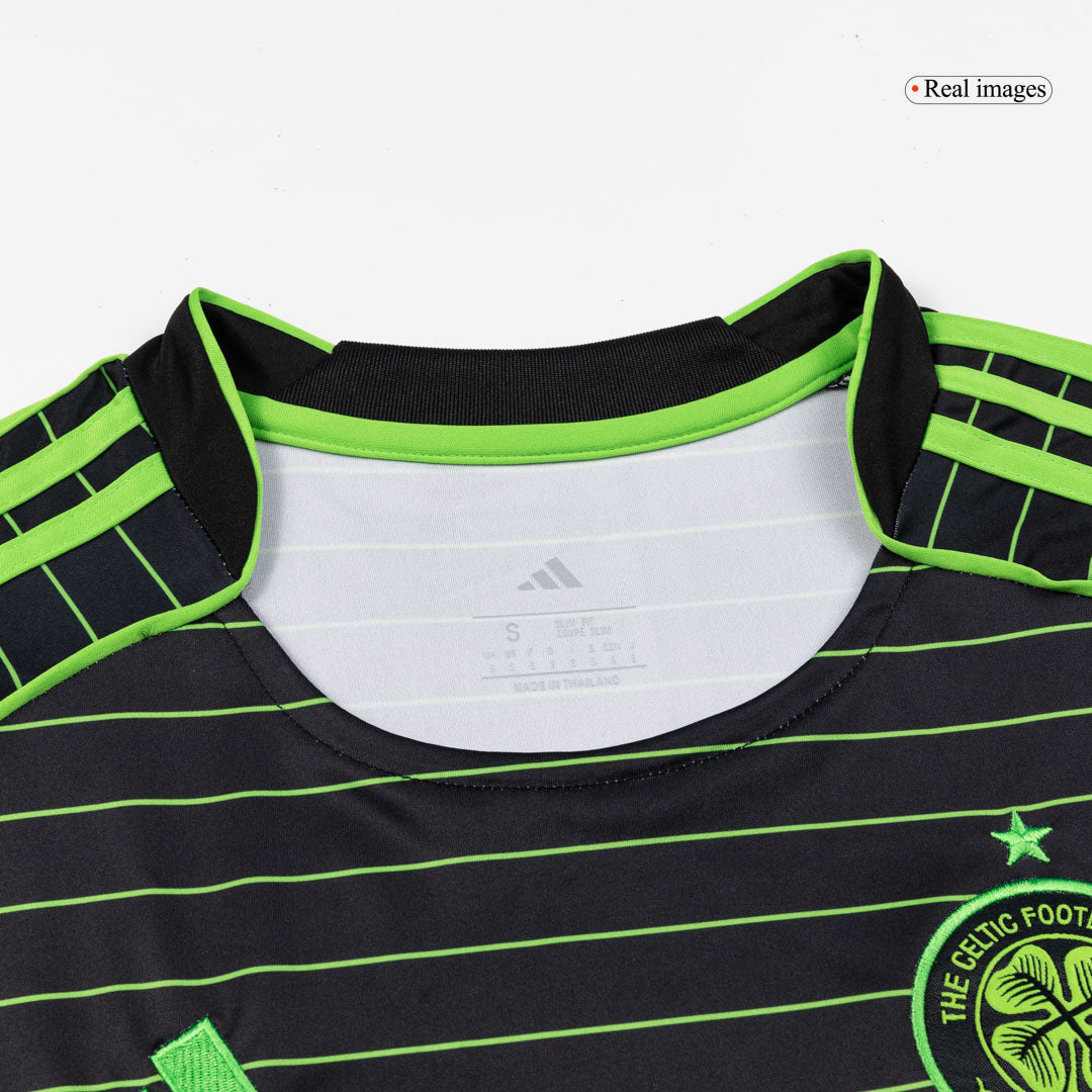 Celtic Away Soccer Jersey 2025/26 Black