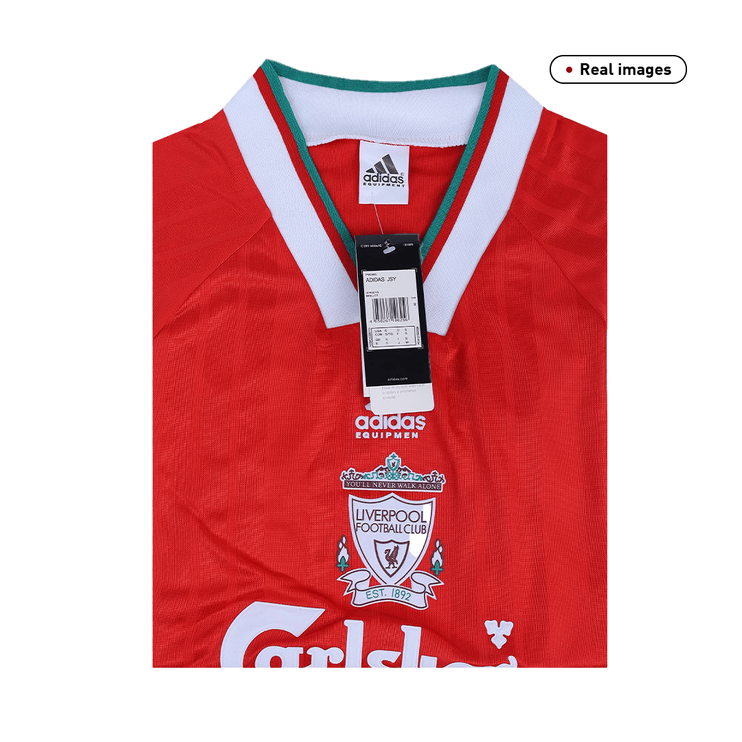 Retro 1993/95 Liverpool Home Soccer Jersey