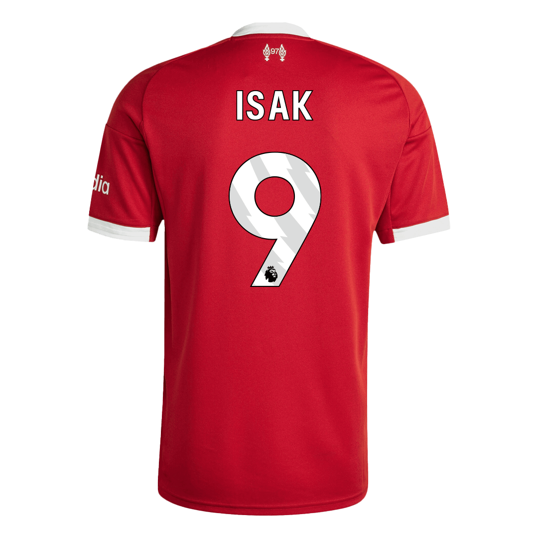 ISAK #9 Liverpool Home Soccer Jersey 25/26 Red