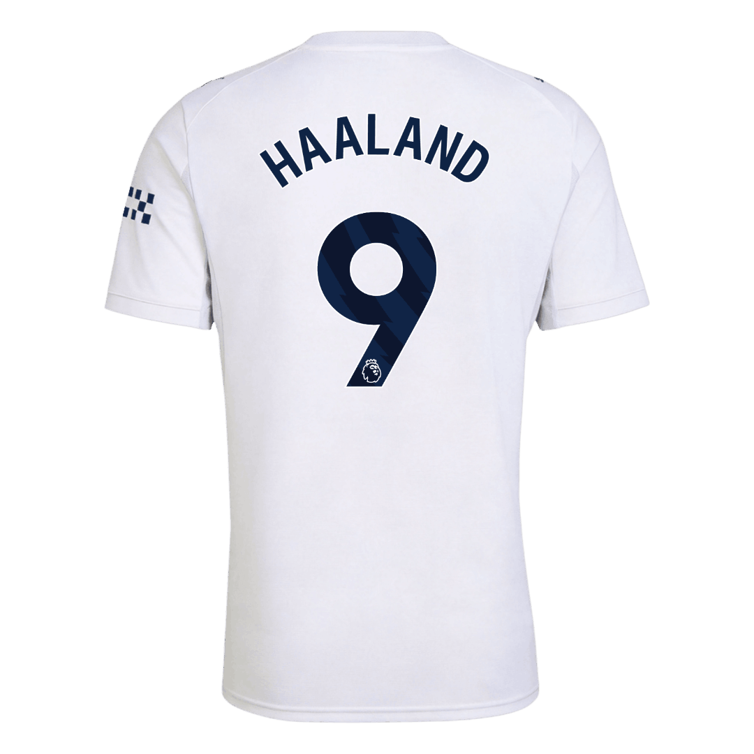 HAALAND #9 Manchester City Third Football Jersey 2026/27 White