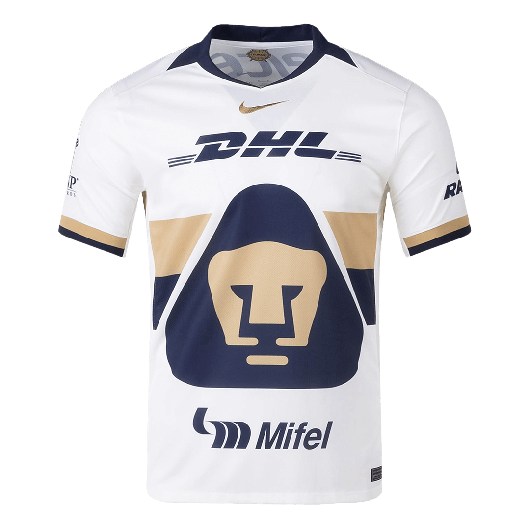 Pumas UNAM Home Soccer Jersey 2025/26 White