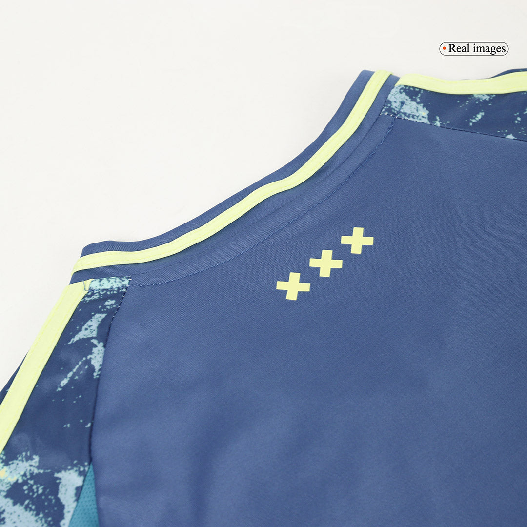 Kid's Ajax Away Soccer Jersey Kit(Jersey+Shorts) 2024/25