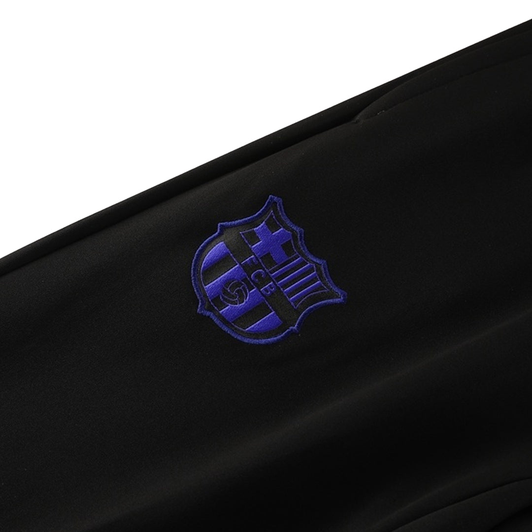 25/26 Barcelona Training Jacket Kit(Jacket+Pants) Black&Purple