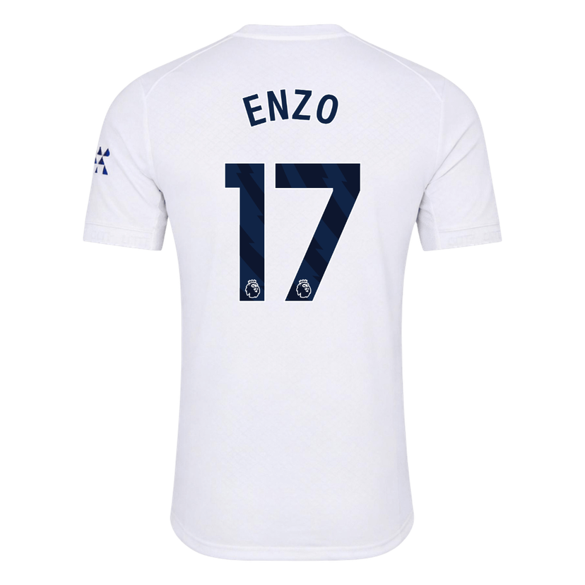 ENZO #17 Manchester City Third Soccer Jersey 2026/27 White