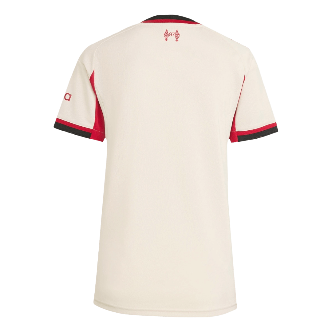 Women's Liverpool Away Soccer Jersey 25/26 White
