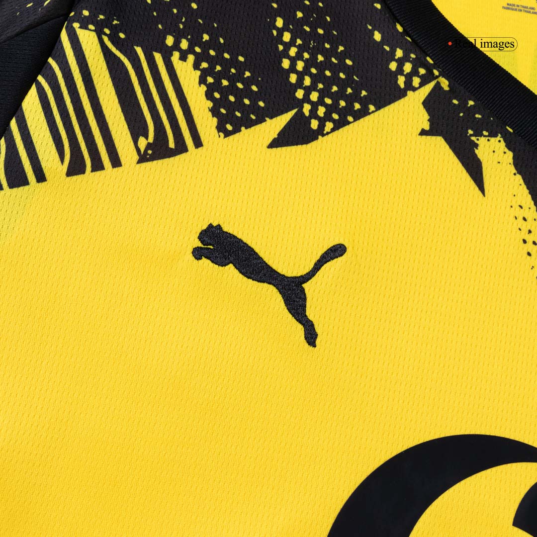 Borussia Dortmund Home Soccer Jersey Kit(Jersey+Shorts) 2025/26 Yellow