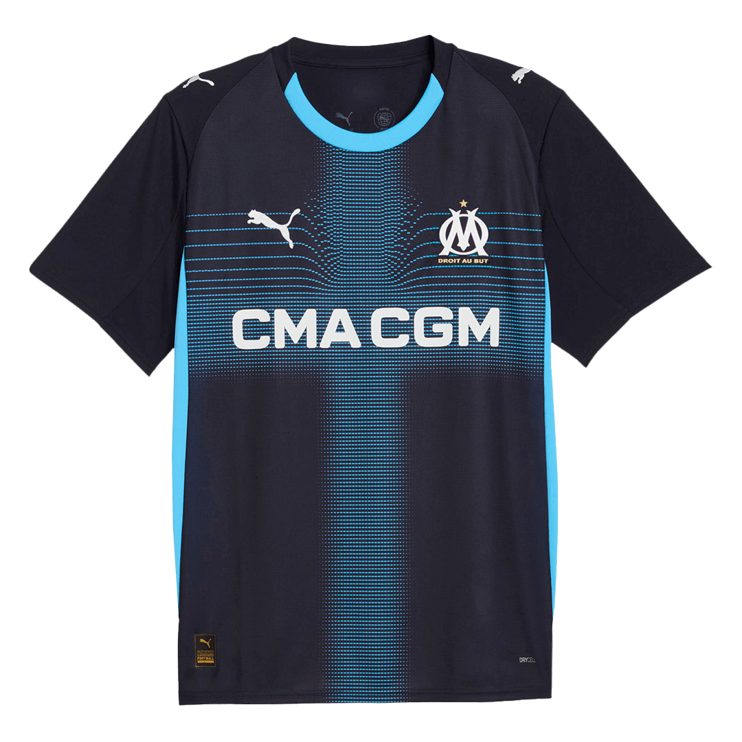 Marseille Away Soccer Jersey 25/26 Navy