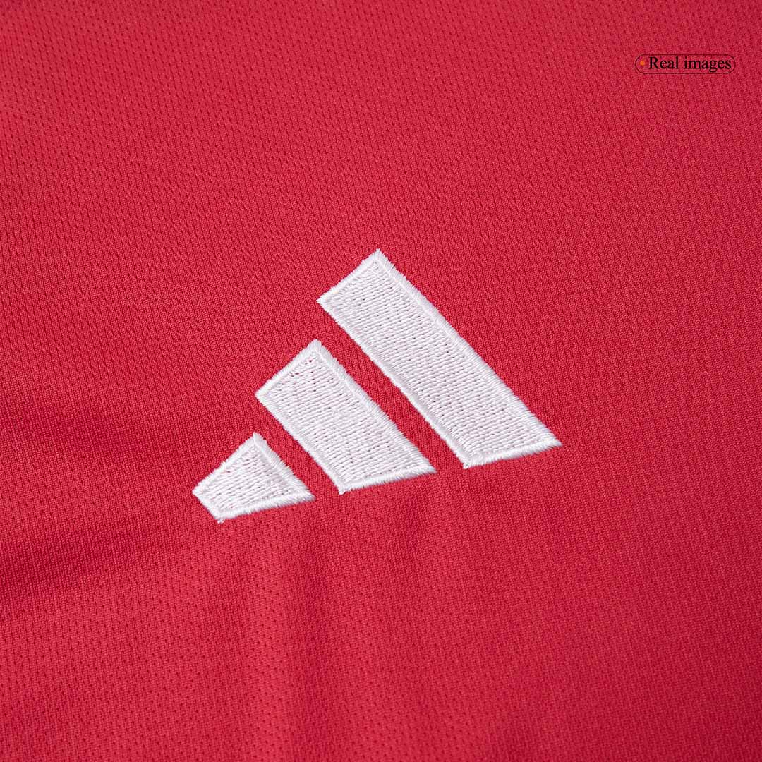 B.FERNANDES #8 Manchester United Home Soccer Jersey 2025/26 Red