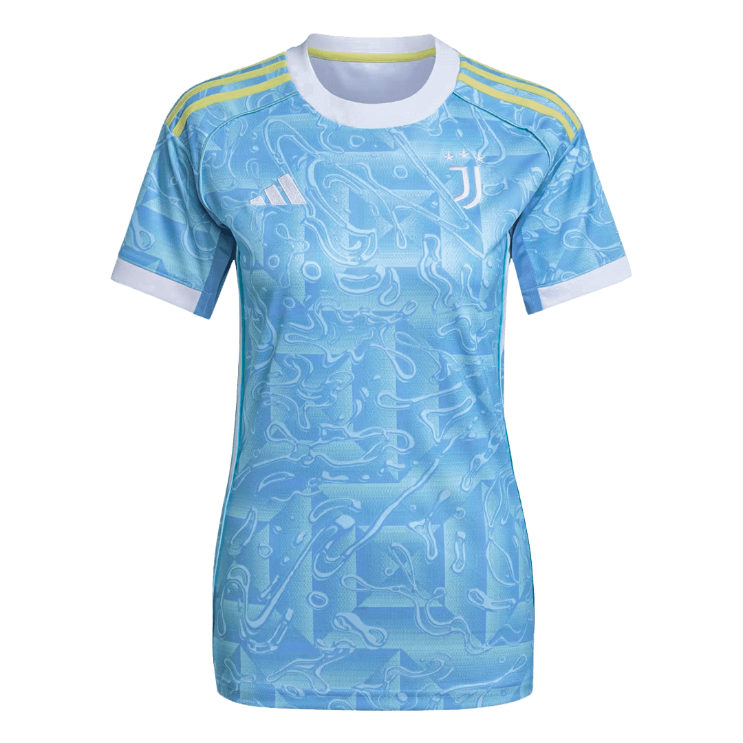 Women's Juventus Away Soccer Jersey 2025/26 Blue