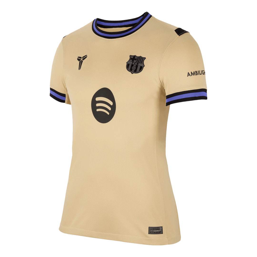 Women's 25/26 Barcelona Away Soccer Jersey Yellow