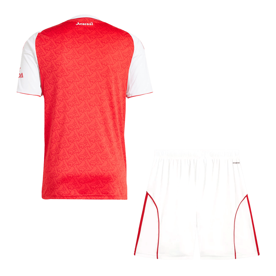 Arsenal Home Soccer Jersey Kit(Jersey+Shorts) 2025/26 Red