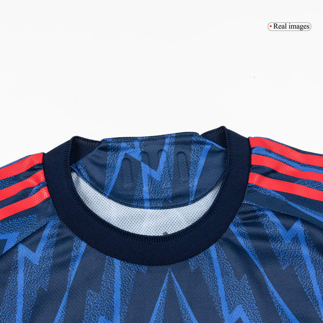 Authentic SAKA #7 Arsenal Away Soccer Jersey 2025/26 Blue