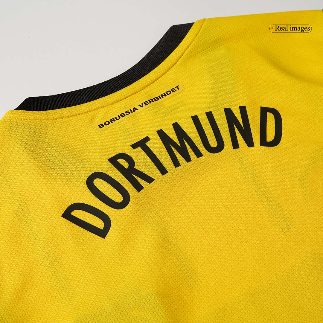 Kid's Borussia Dortmund Home Soccer Jersey Kit(Jersey+Shorts+Socks) 2024/25