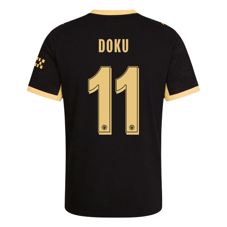 Authentic DOKU #11 Manchester City Away Soccer Jersey 2026/27
