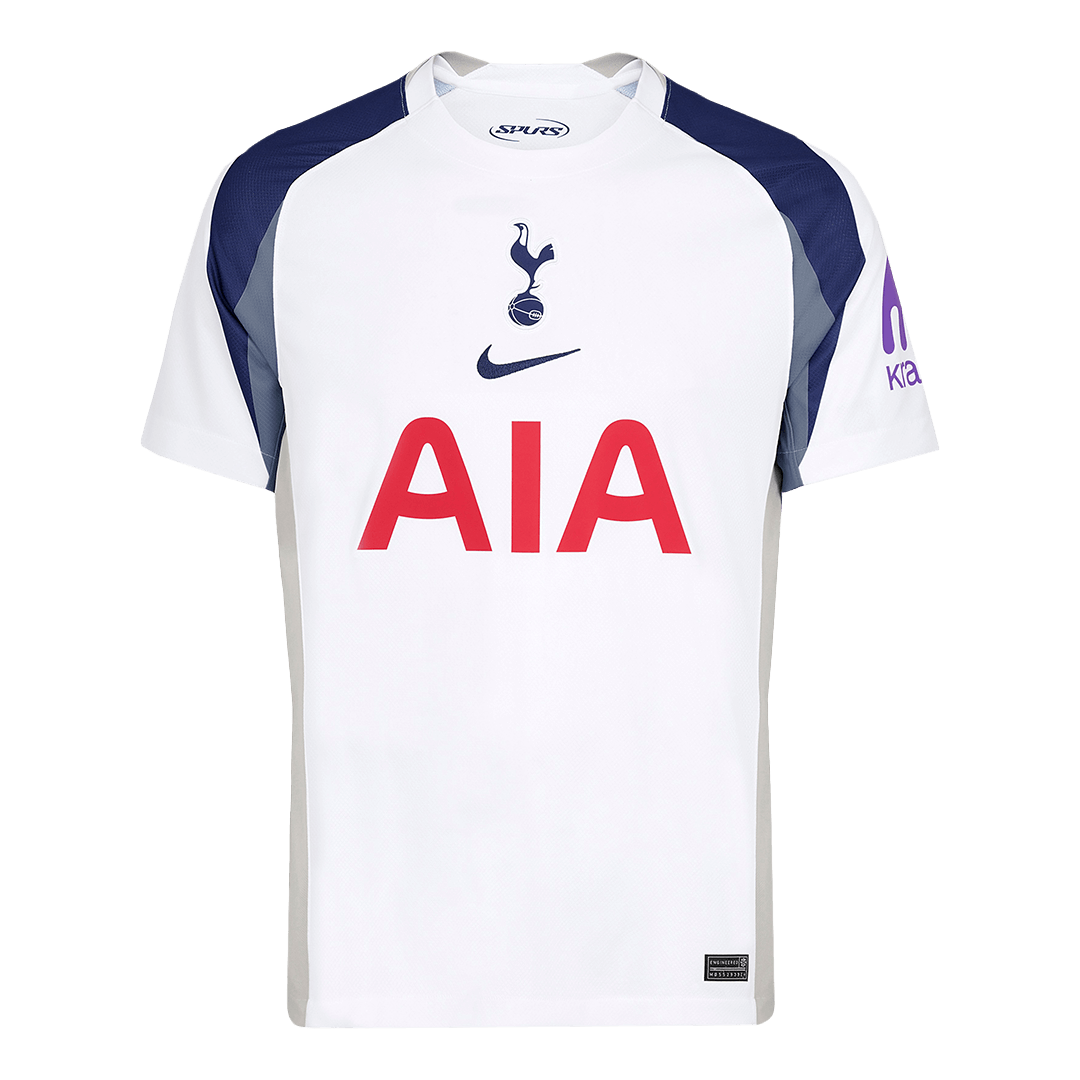 SON #7 Tottenham Hotspur Home Soccer Jersey 2025/26 White - UCL