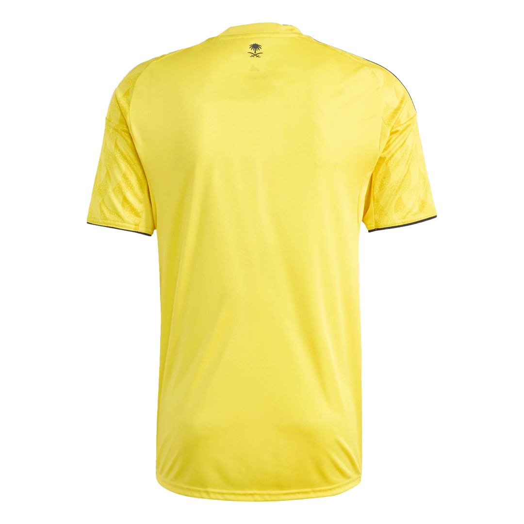 Al Nassr Home Soccer Jersey 2025/26 Yellow