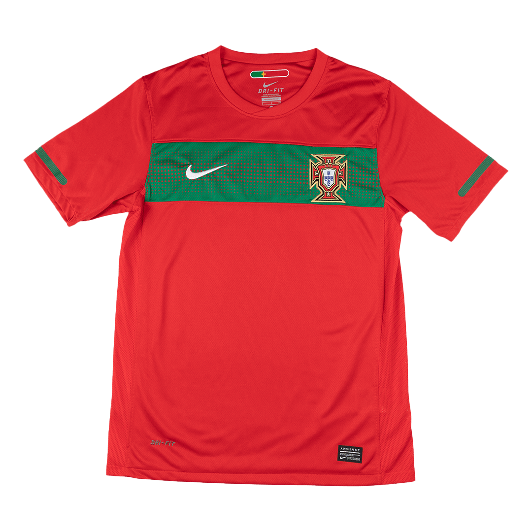 Retro 2010 Portugal Home Soccer Jersey