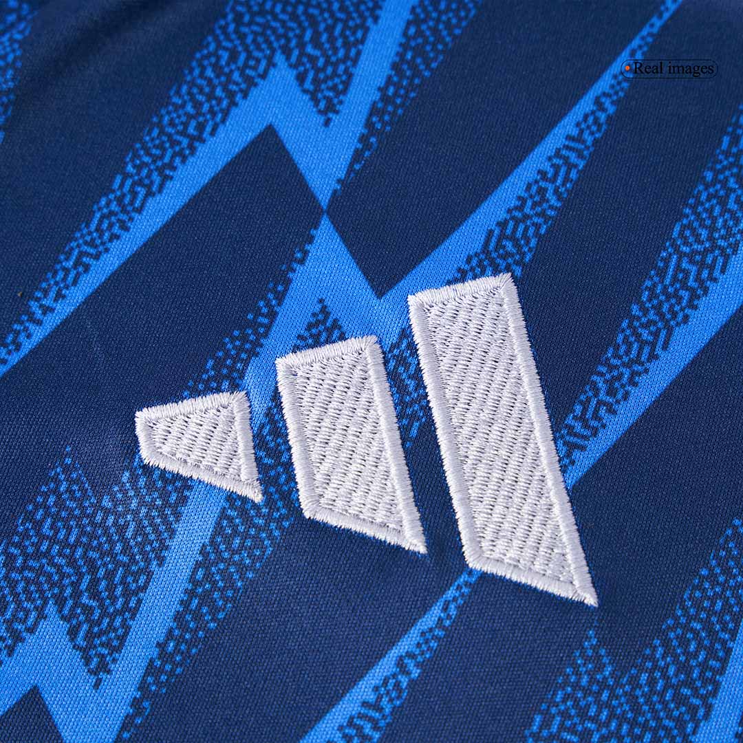 Arsenal Away Soccer Jersey Kit(Jersey+Shorts) 2025/26 Blue