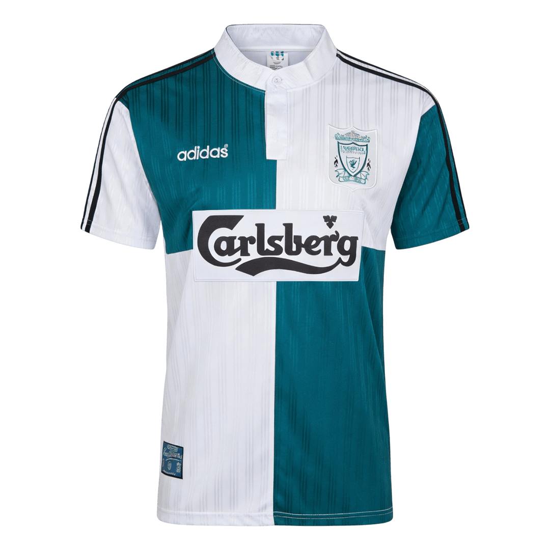 Retro 1995/96 Liverpool Away Soccer Jersey 2025/26