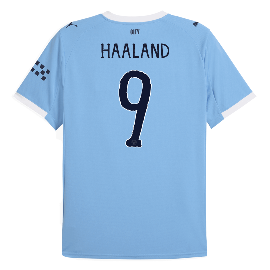 HAALAND #9 Manchester City Home Soccer Jersey 2025/26 Blue - Club World Cup