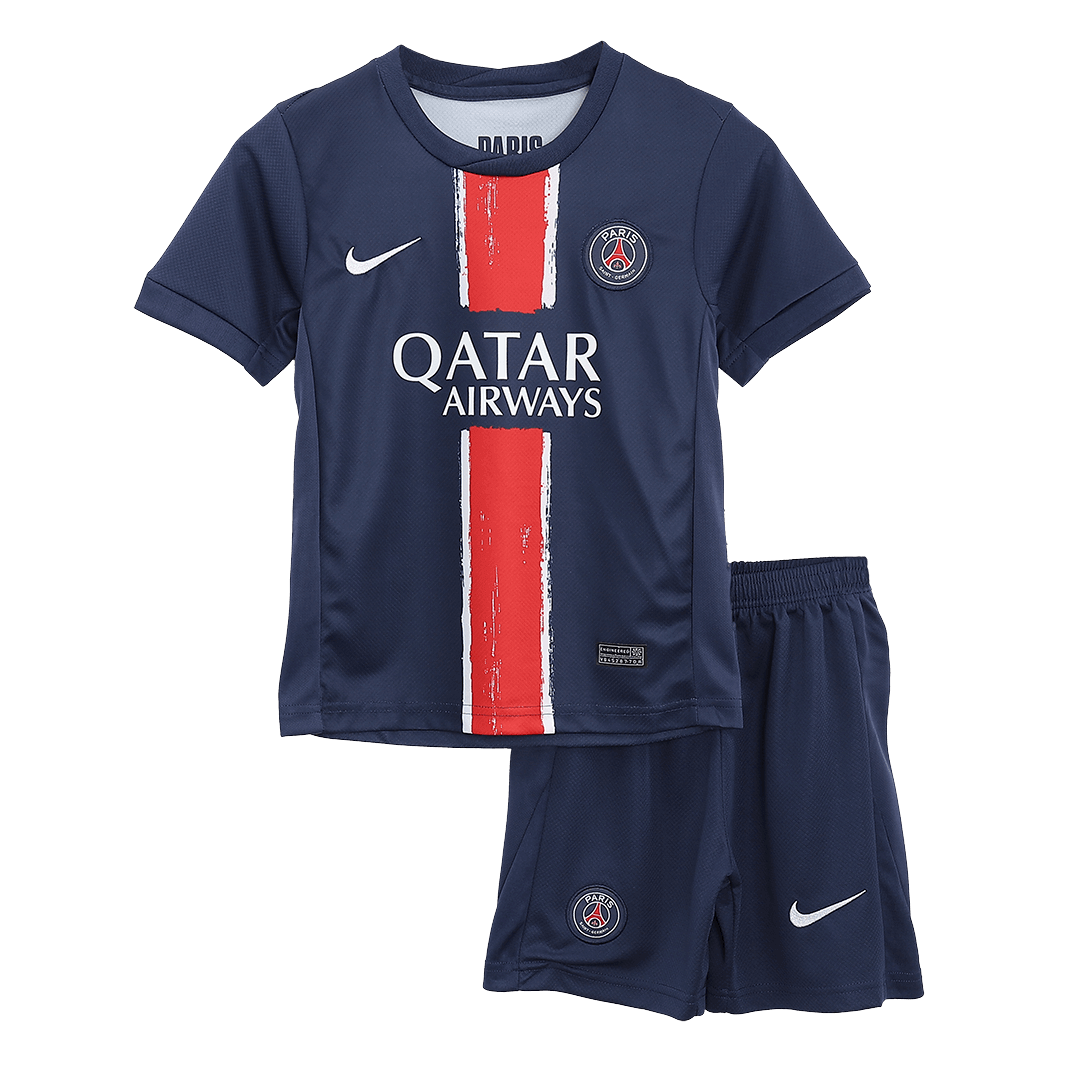 Kid's PSG Home Soccer Jersey Kit(Jersey+Shorts+Socks) 2024/25